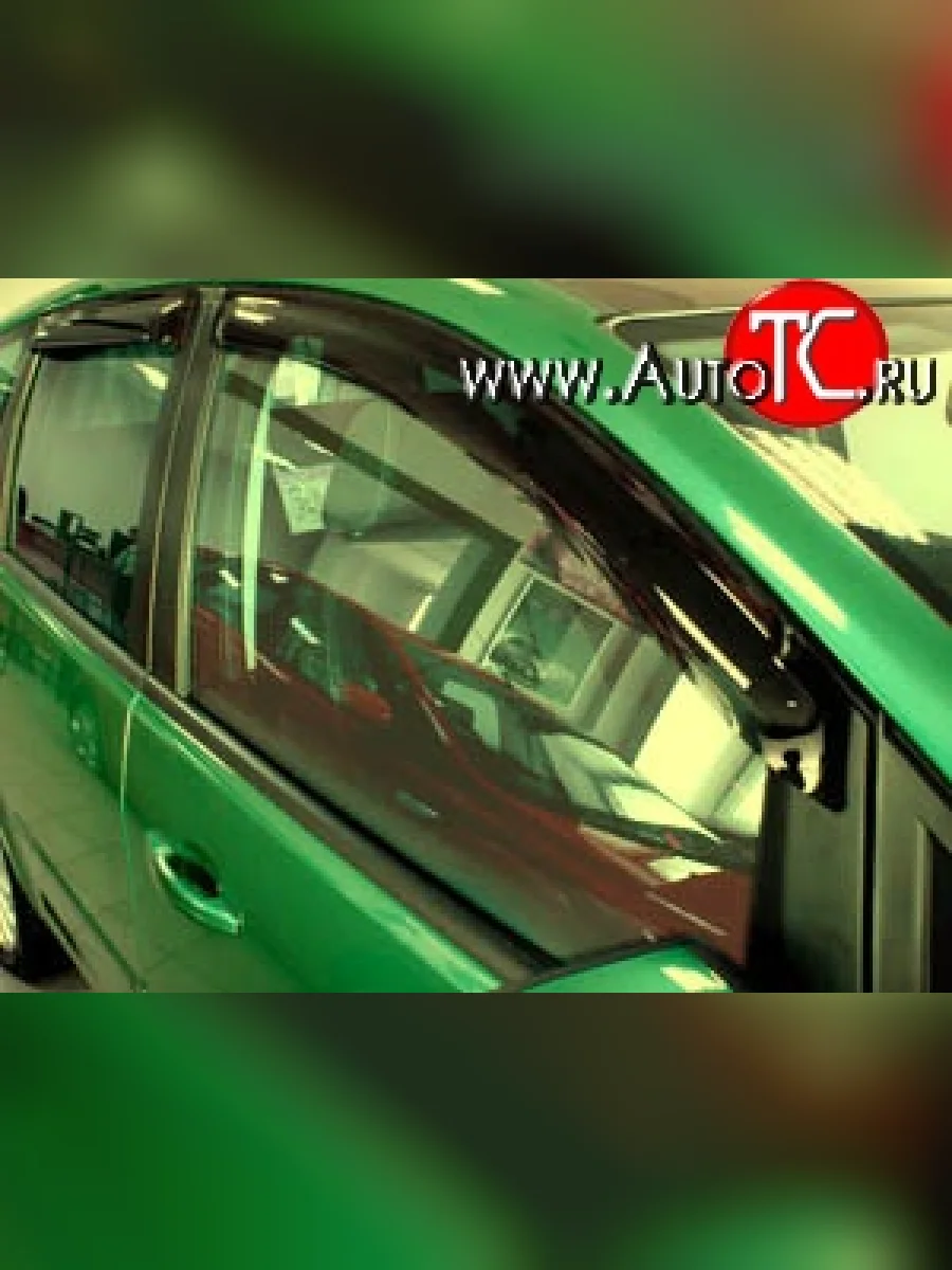 Дефлекторы окон (ветровики) Novline 4 шт. Ford C-max Mk1 рестайлинг (2007-2010)  в Перми Пермском крае