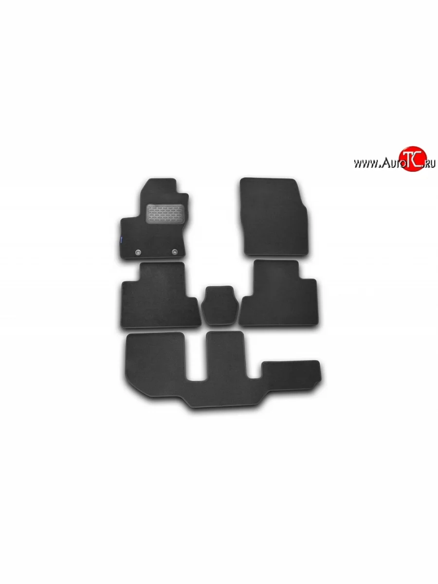 Коврики в салон Element 6 шт. (текстиль) Ford C-max Mk2 дорестайлинг (2010-2015)  с доставкой в г. Керчь