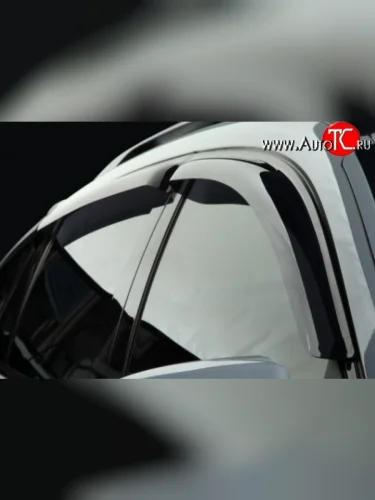 Комплект дефлекторов окон (ветровиков) 4 шт. SIM Ford EcoSport (2013-2019) дорестайлинг