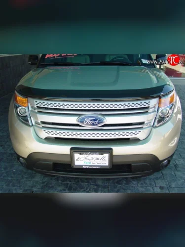 Дефлектор капота NovLine Ford Explorer  U502 (2010-2016) дорестайлинг