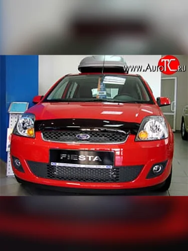 Дефлектор капота NovLine Ford Fiesta 5 хэтчбэк 5 дв. рестайлинг (2005-2008)