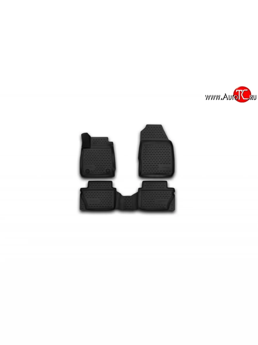 Коврики в салон Element  Ford Fiesta (2012-2019) 6 (Чёрные)  в Самаре Самарской области
