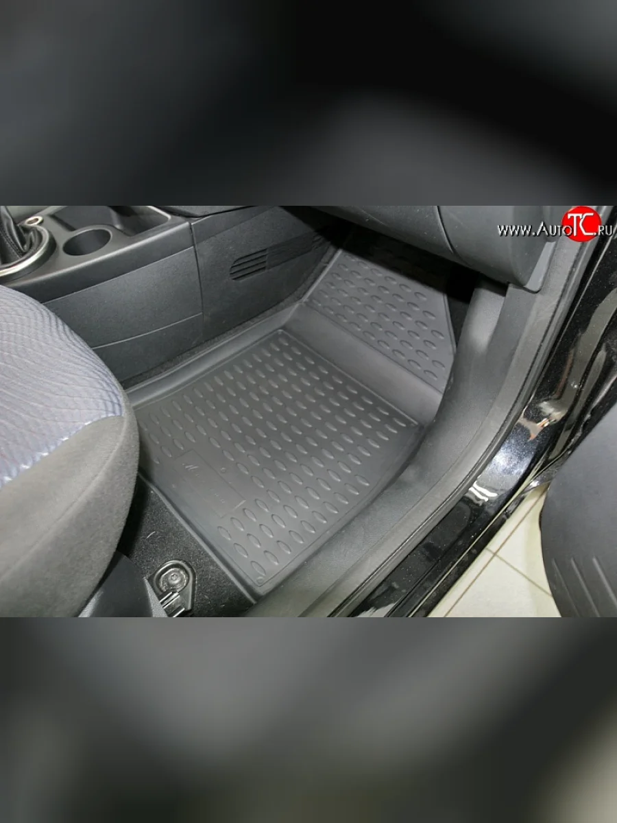 Коврики в салон Element 4 шт. (полиуретан) Ford Fiesta 5 хэтчбэк 5 дв. дорестайлинг (2001-2005)  с доставкой в г. Пермь