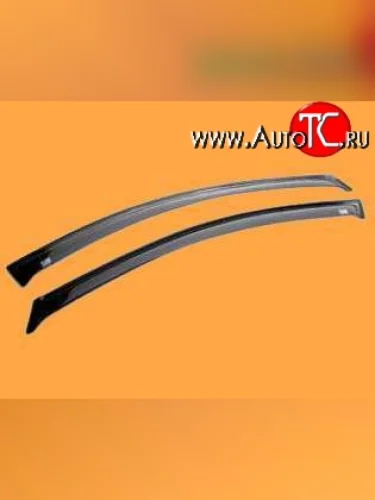 Дефлекторы окон (ветровики) Novline 4 шт Ford Focus 2 хэтчбэк 3 дв. рестайлинг (2007-2011)
