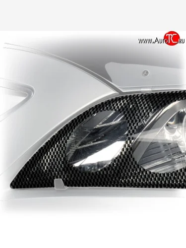 Карбоновая защита передних фар NovLine Ford Focus 2 хэтчбэк 3 дв. рестайлинг (2007-2011)