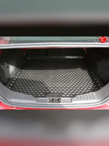Коврик в багажник Element (полиуретан) Ford Focus  3 (2011-2019) седан дорестайлинг, седан рестайлинг