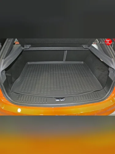 Коврик в багажник Element (полиуретан) Ford Focus 2 хэтчбэк 3 дв. дорестайлинг (2004-2007)