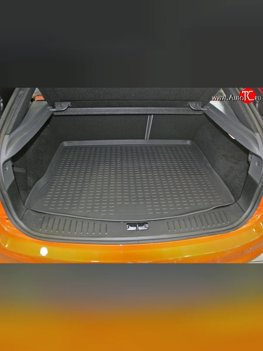 Коврик в багажник Element (полиуретан) Ford Focus 2 хэтчбэк 3 дв. рестайлинг (2007-2011)  с доставкой в г. Керчь