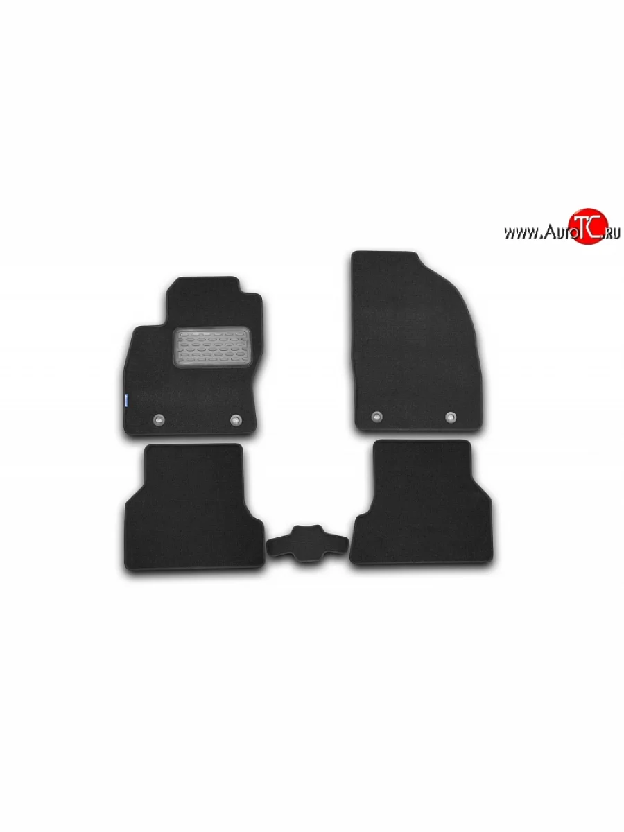 Коврик в салони Element 5 шт. (текстиль) Ford Focus 2 хэтчбэк 3 дв. рестайлинг (2007-2011)  с доставкой в г. Керчь