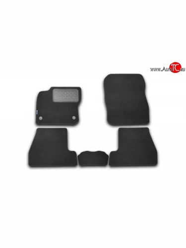 Коврик в салон Element 5 шт. (текстиль) (Серый) Ford Focus 3 хэтчбэк дорестайлинг (2010-2015)