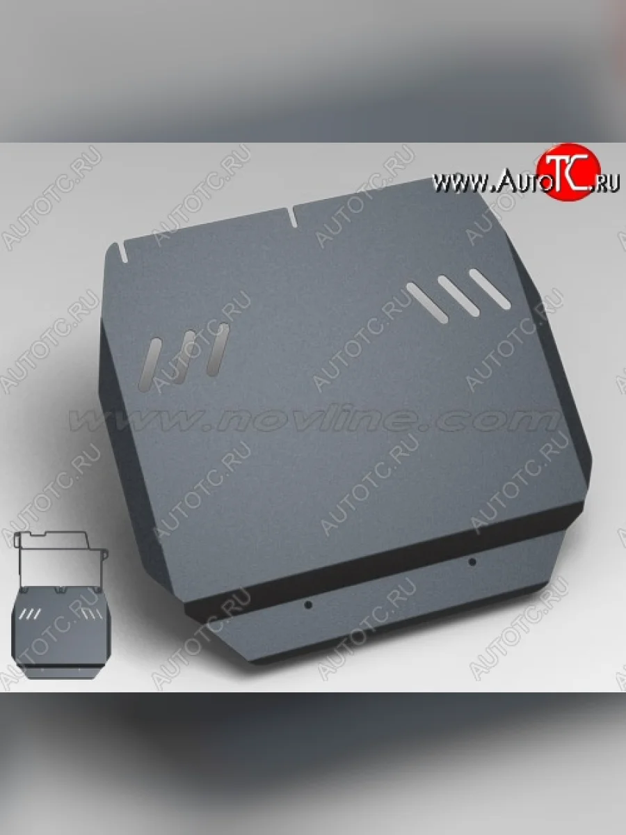 Защита картера двигателя (1.51, МКПП/АКПП, 3 мм) Novline-Autofamily Ford Focus 3 седан рестайлинг (2014-2019)  с доставкой в г. Керчь