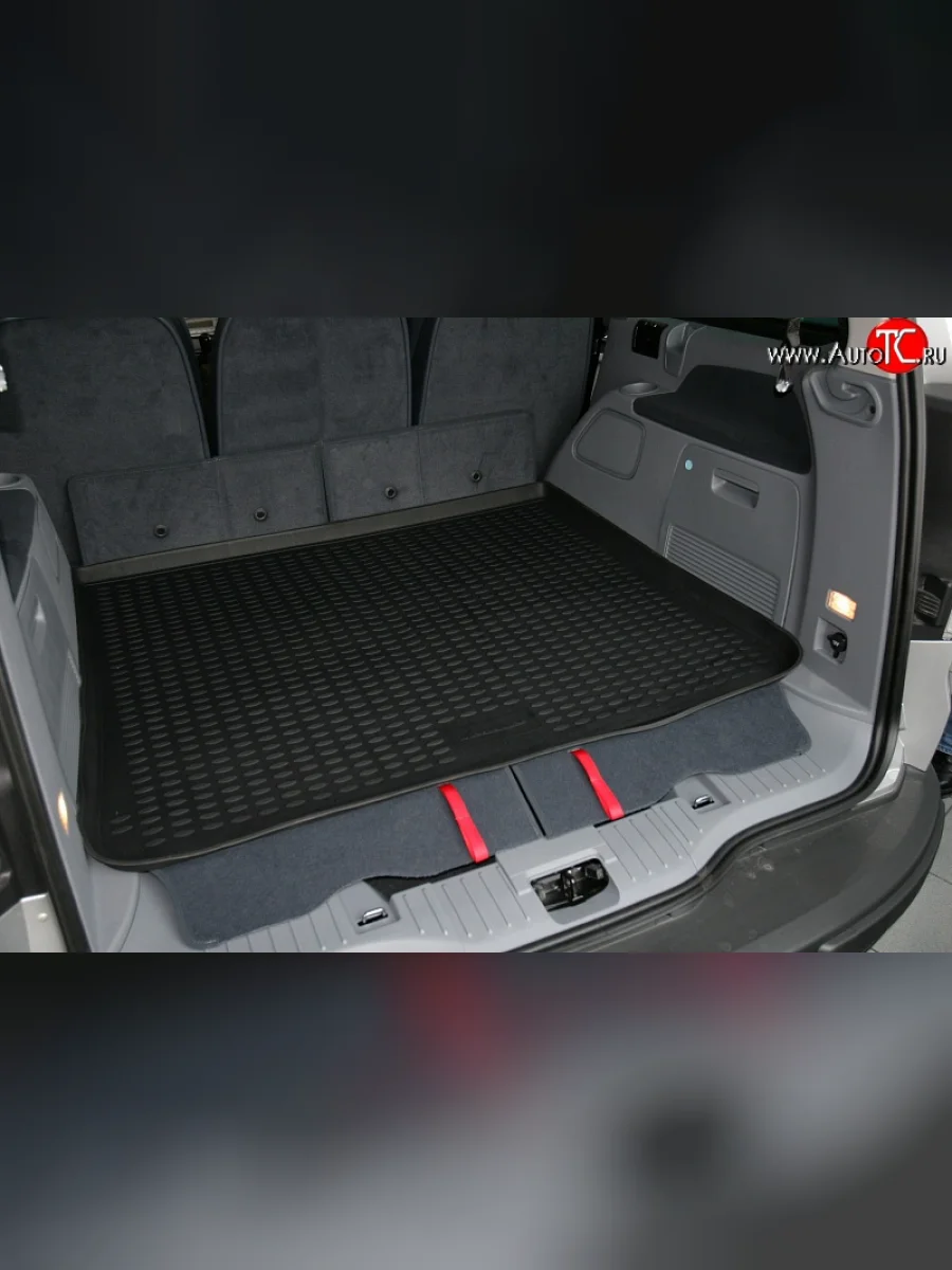 Коврик в багажник Element (полиуретан) (длинная база) Ford Galaxy 2 рестайлинг (2010-2015)  в Керчи Республика Крым