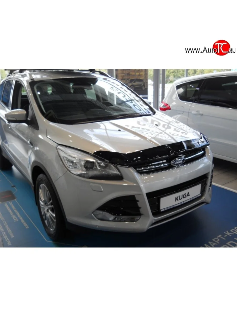 Дефлектор капота NovLine Ford Kuga 2 дорестайлинг (2013-2016)  в Керчи Республика Крым