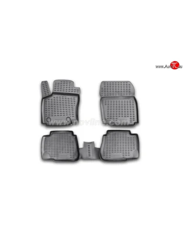 Комплект ковриков в салон Element 4 шт. (полиуретан) Ford Mondeo  MK5 CD391 (2014-2018) дорестайлинг седан