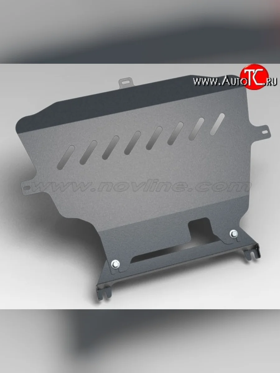 Защита картера двигателя Novline (2.0/2.3/2.5, МКПП/АКПП, 3 мм) Ford Mondeo Mk4,BD дорестайлинг, седан (2007-2010)  с доставкой в г. Пермь