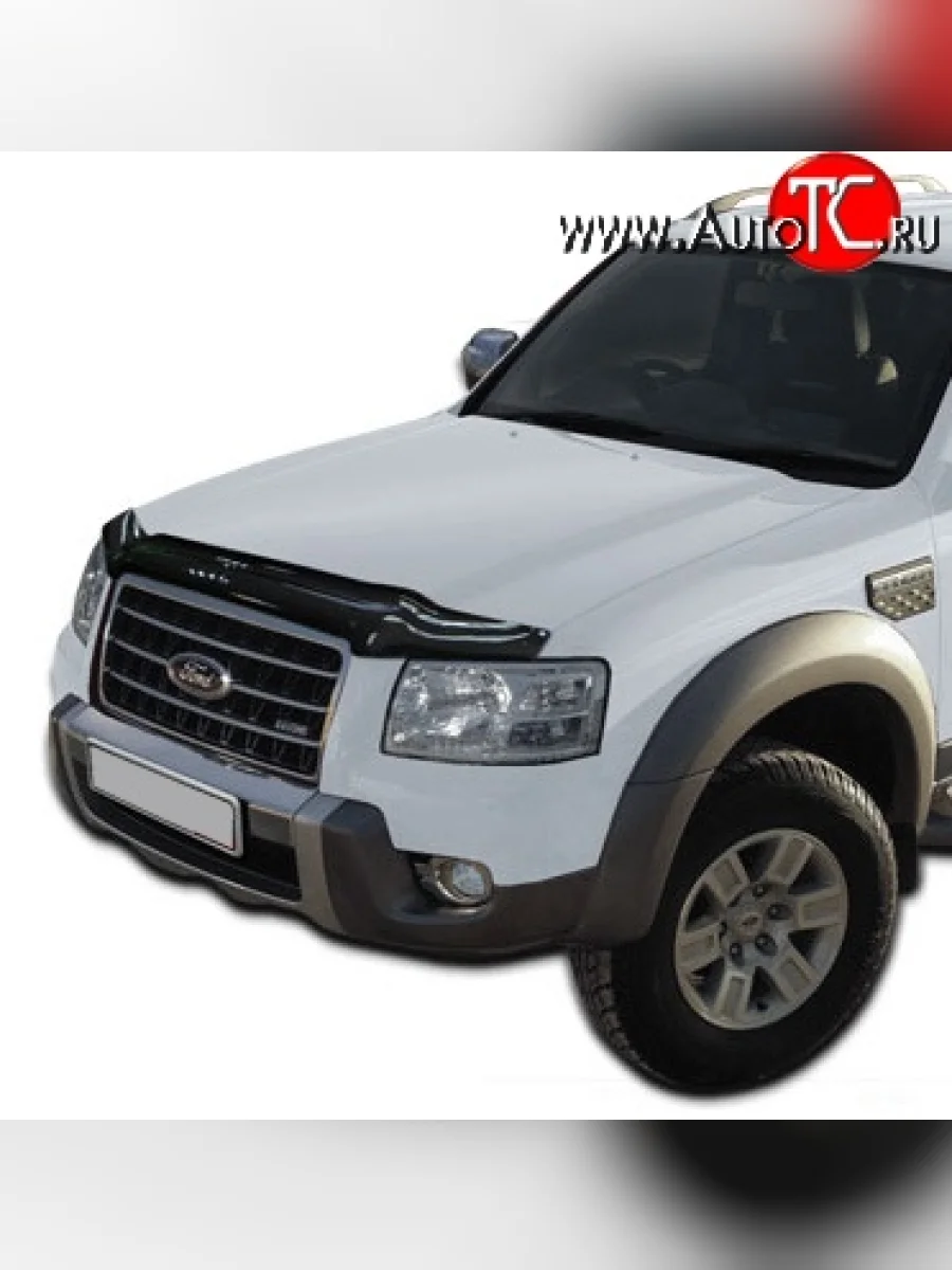 Дефлектор капота NovLine Ford Ranger дорестайлинг (2006-2009)  в Керчи Республика Крым
