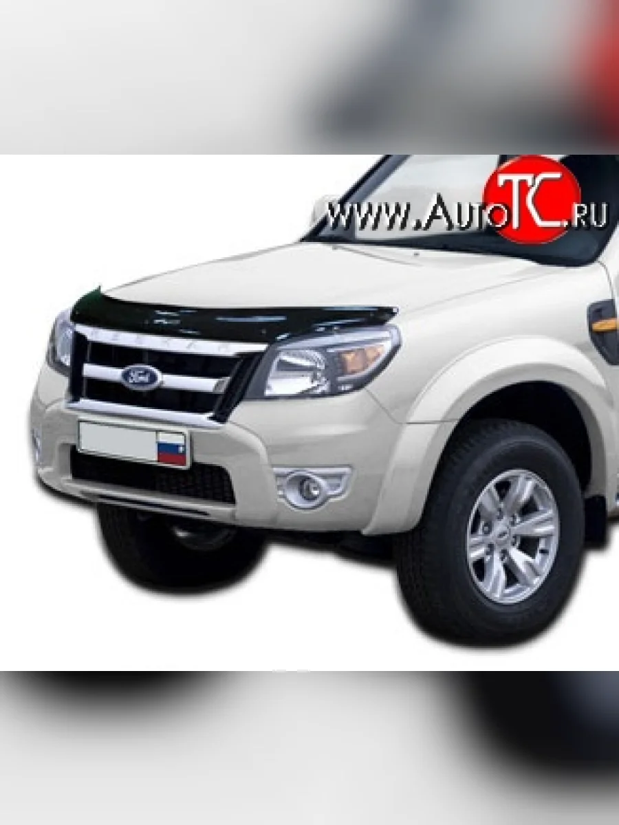 Дефлектор капота NovLine Ford Ranger DoubleCab дорестайлинг (2011-2016)  в Керчи Республика Крым