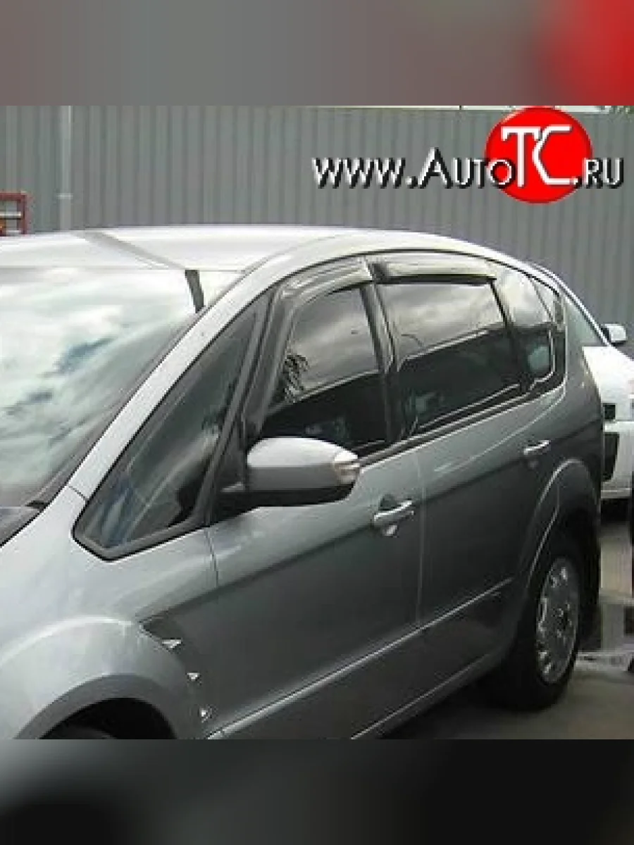 Дефлекторы окон (ветровики) Novline 4 шт Ford S-Max 1 дорестайлинг (2006-2010)  в Самаре Самарской области