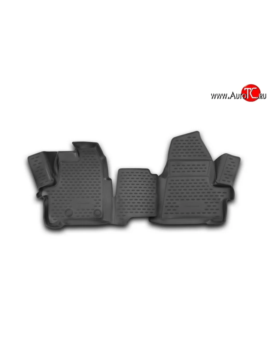 Комплект ковриков в салон Element 4 шт. (полиуретан) Ford Transit цельнометаллический фургон (2014-2022)  в Керчи Республика Крым