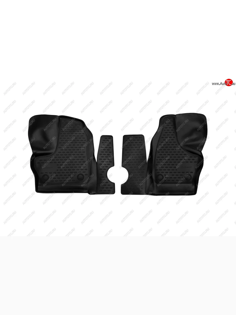 Комплект ковриков в салон Element (полиуретан)  ГАЗ ГАЗель Next (2013-2025) A21,A22, С41, С42, A62,А65, A31,A32, C45, C46  в Перми Пермском крае