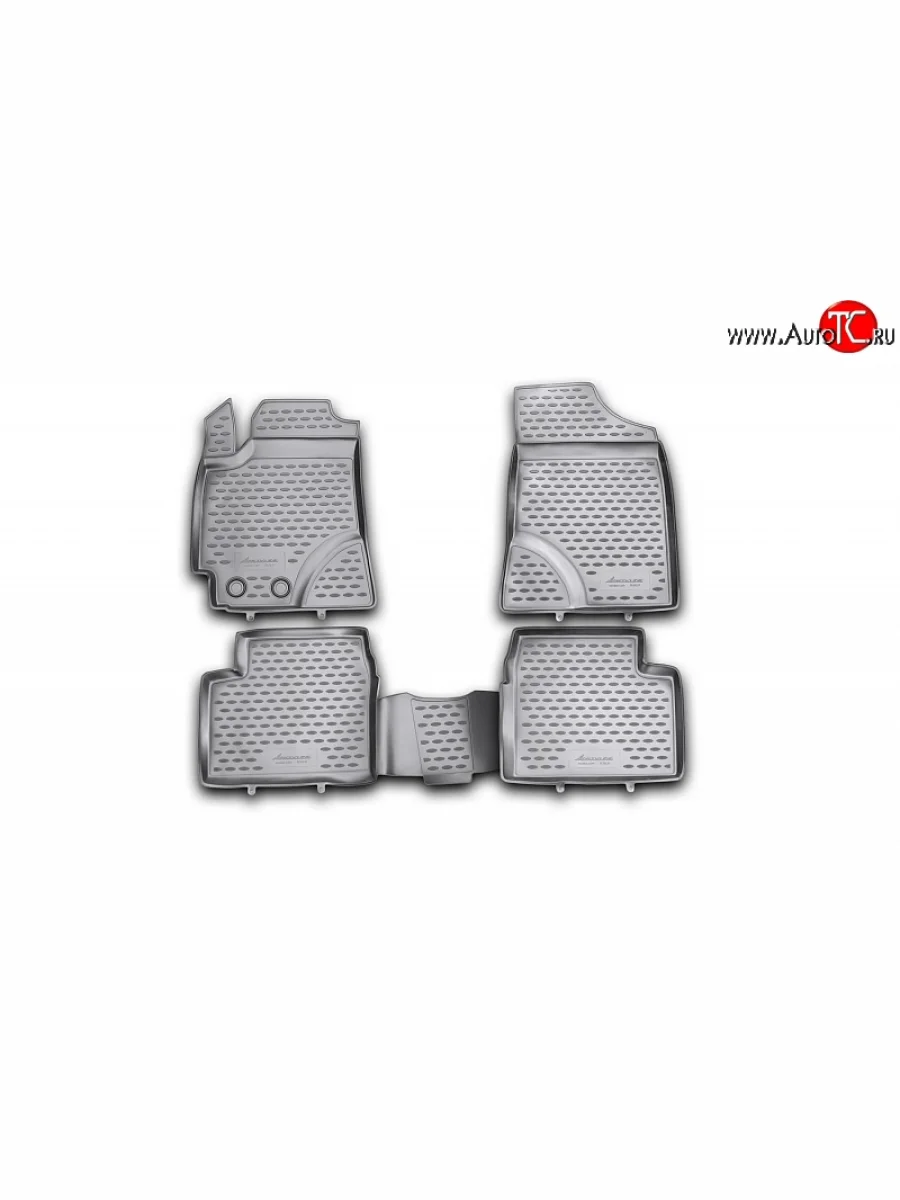 Коврики в салон (EC7/EC7 RV) Element 4 шт. (полиуретан) Geely Emgrand EC7 седан дорестайлинг (2009-2016)  в Перми Пермском крае