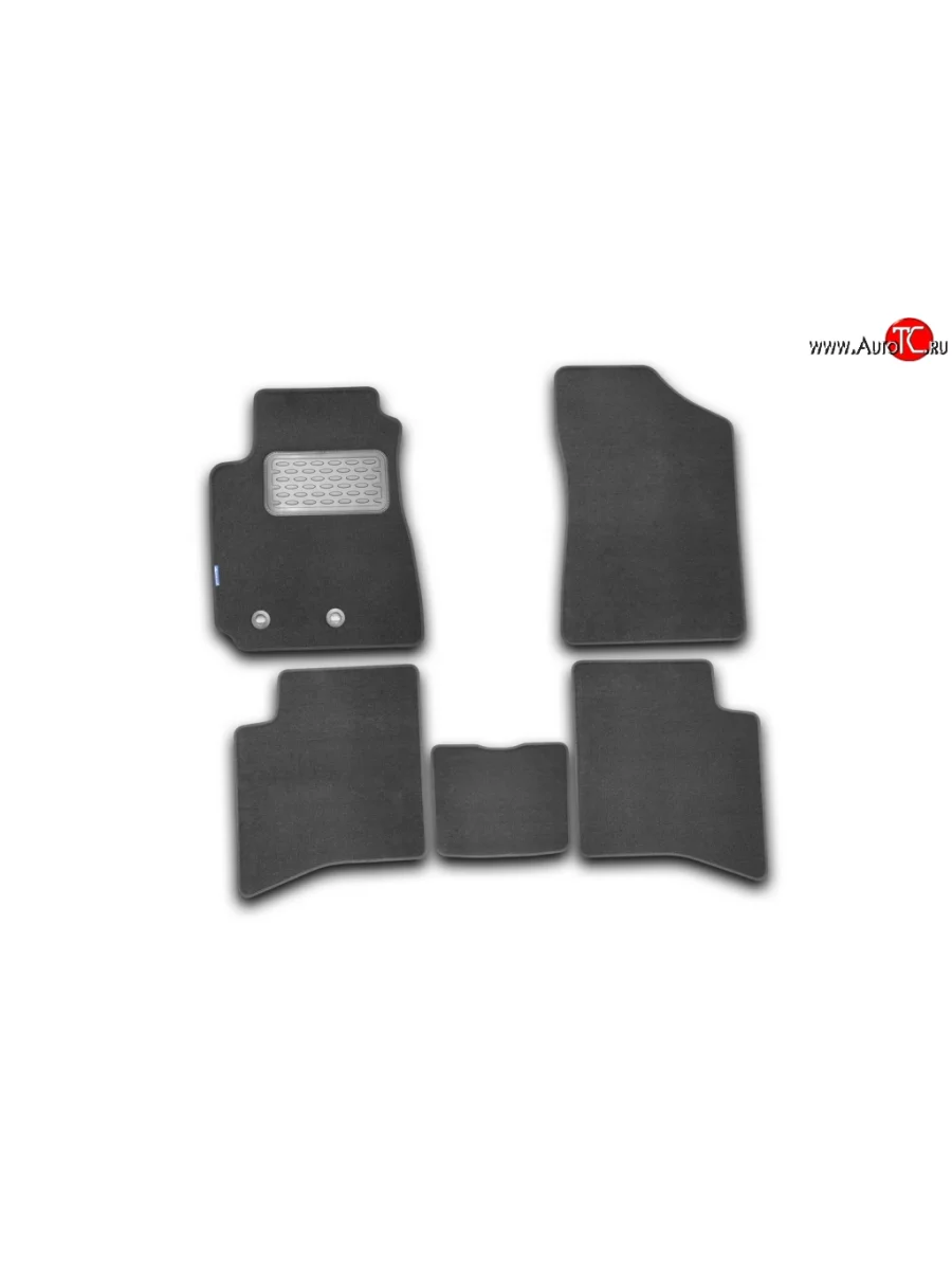 Комплект ковриков в салон Element (текстиль) Geely Emgrand X7 дорестайлинг (2011-2015)  с доставкой в г. Пермь