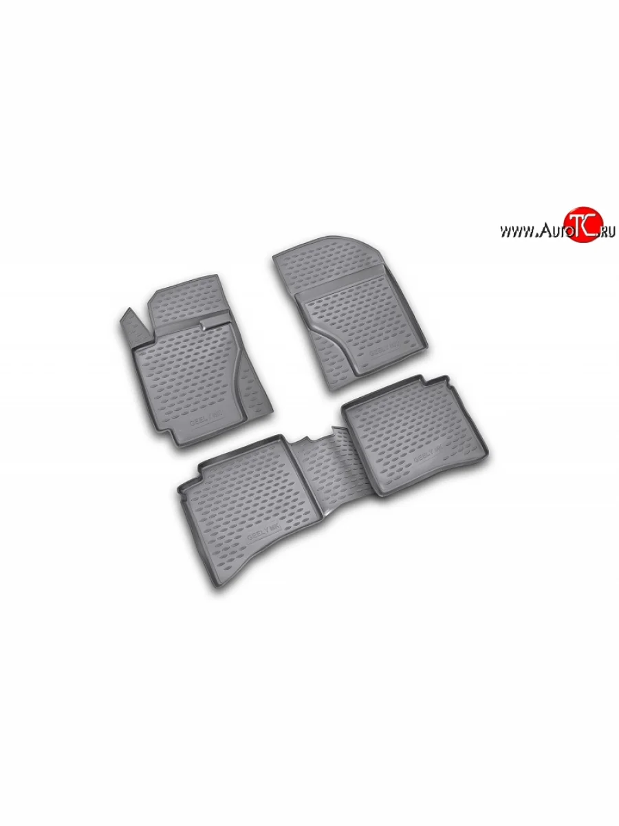 Коврики в салон Element 4 шт. (полиуретан) Geely MK (2006-2015)  с доставкой в г. Керчь