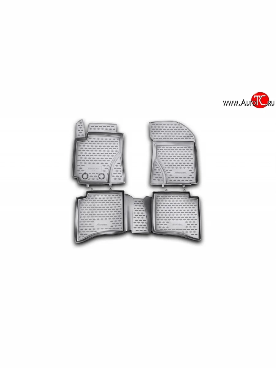 Коврики в салон Element 4 шт. (полиуретан) (рестайлинг) Geely MK Cross (2011-2016)  с доставкой в г. Пермь