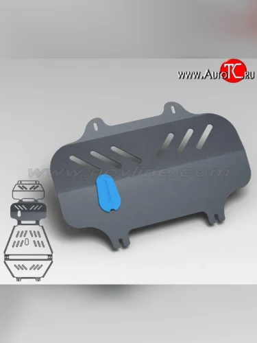 Защита картера двигателя Novline (2.4, МКПП, 3 мм) Great Wall Hover H5 (2010-2017)