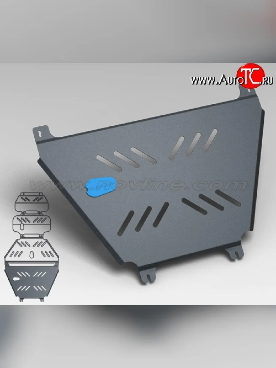 Защита раздаточной коробки Novline (2.4, МКПП, 3 мм) Great Wall Hover  дорестайлинг (2006-2010)  с доставкой в г. Керчь