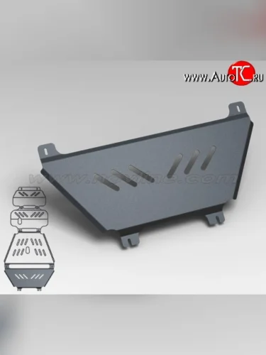 Защита раздаточной коробки Novline (2.4, МКПП, 3 мм) Great Wall Safe (2001-2010)