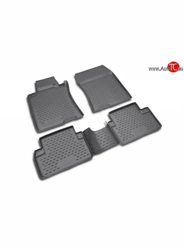 Коврики в салон Element 4 шт. (полиуретан) Honda Accord 7 CL седан дорестайлинг (2002-2005)