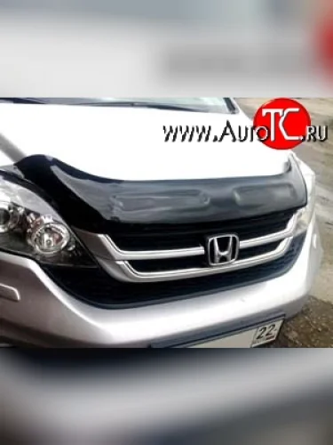 Дефлектор капота NovLine Honda CR-V  RE1,RE2,RE3,RE4,RE5,RE7 (2009-2012) рестайлинг
