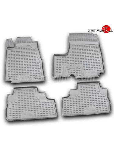 Комплект ковриков в салон Element 4 шт. (полиуретан) Honda CR-V RM1,RM3,RM4 дорестайлинг (2012-2015)