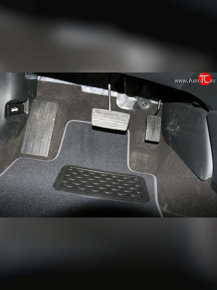 Комплект ковриков в салон (АКПП) Element 5 шт. (текстиль) Honda Crosstour 1 TF дорестайлинг (2009-2013)  с доставкой в г. Керчь