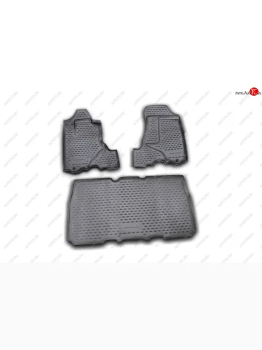 Коврики салона (полиуретан) Element (Чёрные) Honda Element  1 (2003-2006) YH дорестайлинг