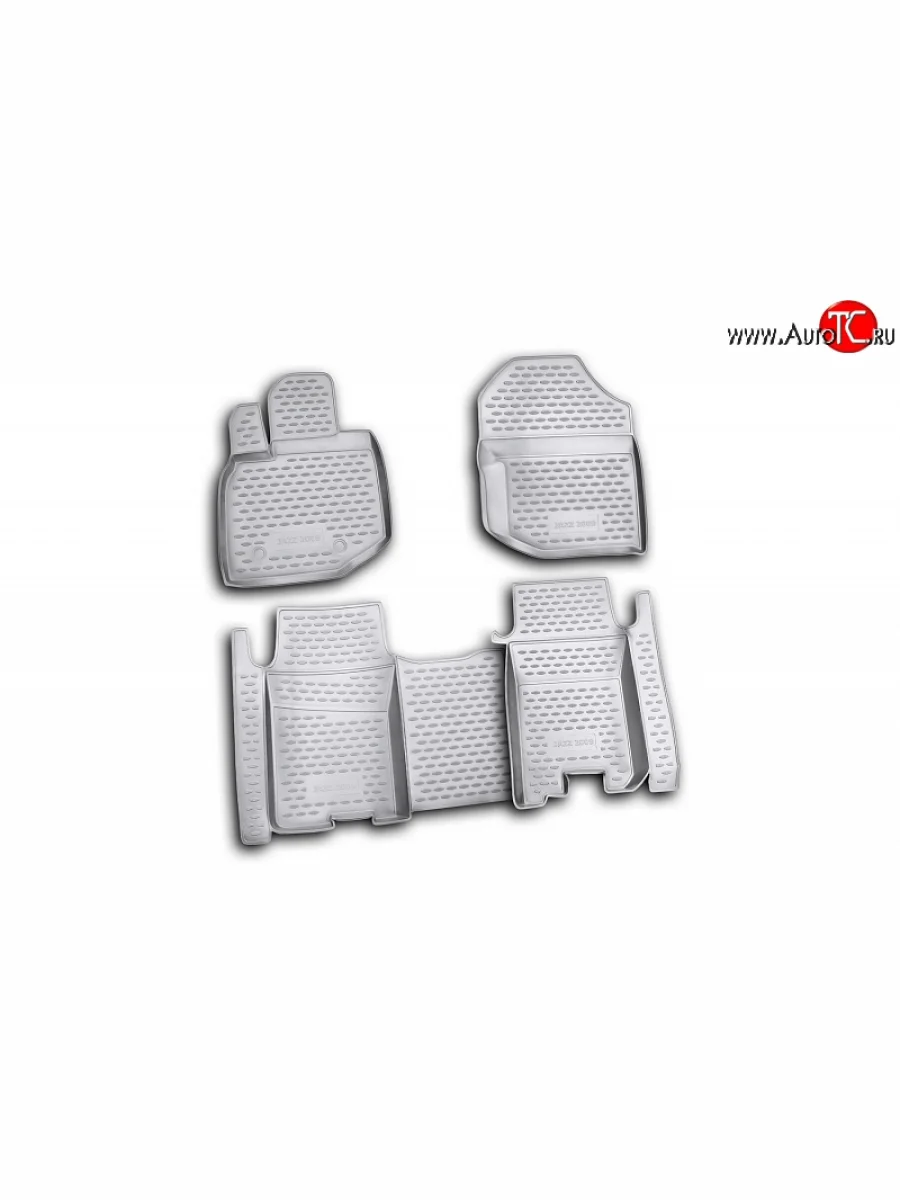 Коврики в салон Element 4 шт. (полиуретан)  Honda Jazz (2008-2015)  в Самаре Самарской области