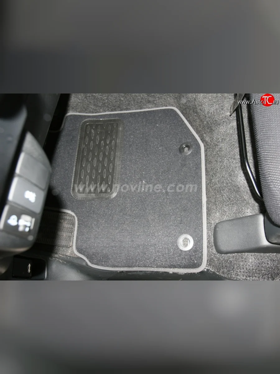 Комплект ковриков в салон (хетчбек) Element 5 шт. (текстиль) Honda Jazz (2008-2015)  в Самаре Самарской области