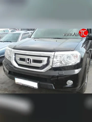 Дефлектор капота NovLine Honda Pilot  YF4 (2008-2015) дорестайлинг, рестайлинг