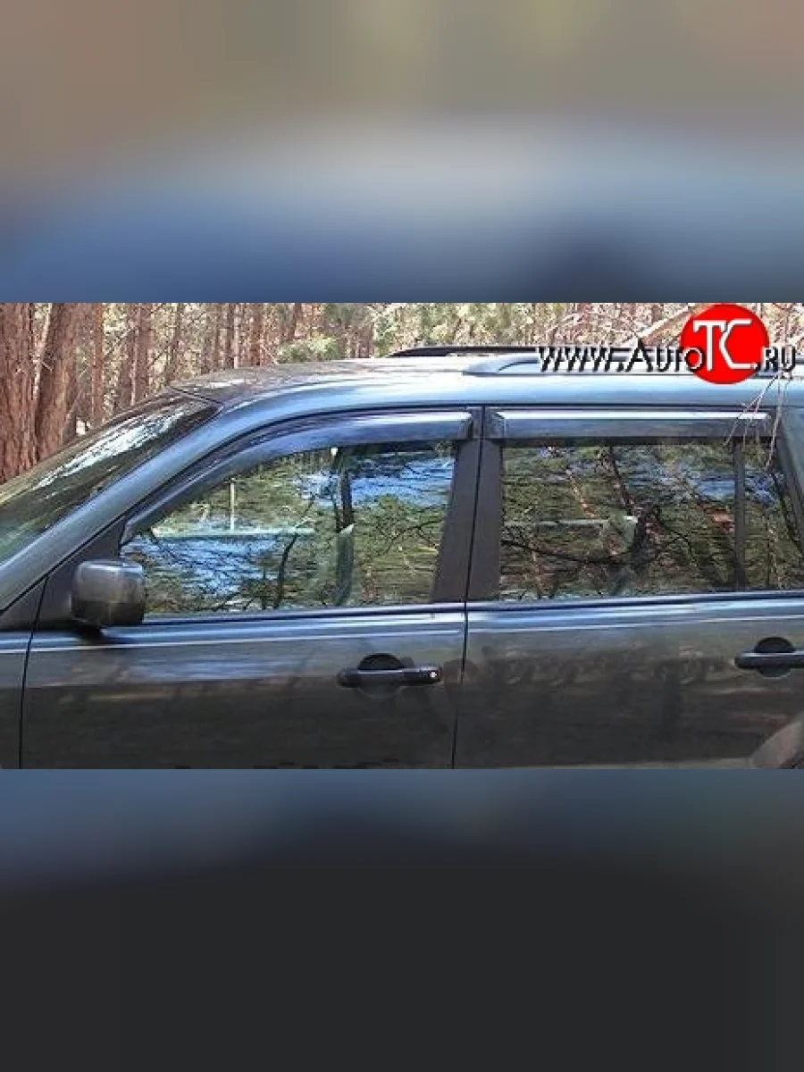 Дефлекторы окон (ветровики) Novline 4 шт.  Honda Pilot (2008-2015) YF4  в Самаре Самарской области