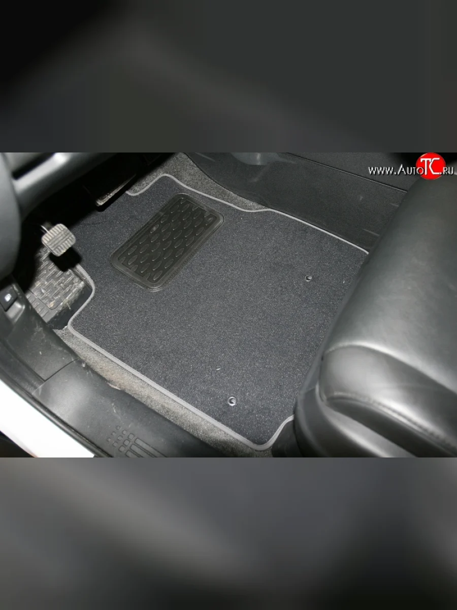 Коврик в салони Element 5 шт. (текстиль) Honda Pilot YF4 дорестайлинг (2008-2011)  с доставкой в г. Пермь