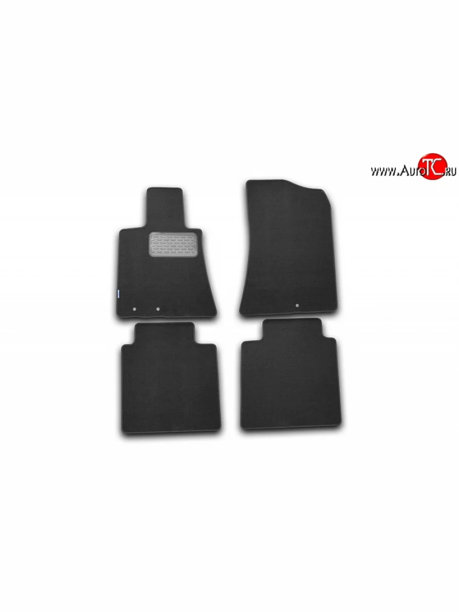 Коврики в салон Element 4 шт. (текстиль) Hyundai Equus (2009-2016)  в Керчи Республика Крым