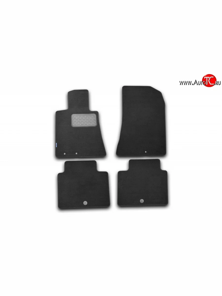 Коврики в салон Element 4 шт. (текстиль)  Hyundai Genesis (2008-2012) BH  в Самаре Самарской области