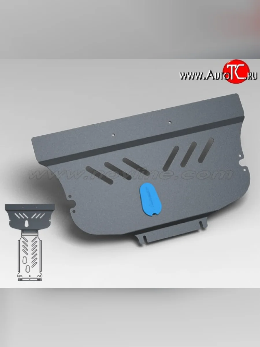 Защита картера двигателя Novline (3.8, АКПП, 2 мм) Hyundai Genesis BH седан дорестайлинг (2008-2012)  в Самаре Самарской области