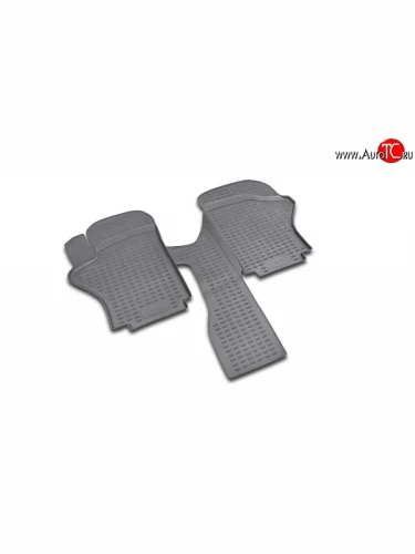Коврики в салон Element 2 шт. (полиуретан) (короткая база) Hyundai Starex/H1  A1 (1997-2004) дорестайлинг