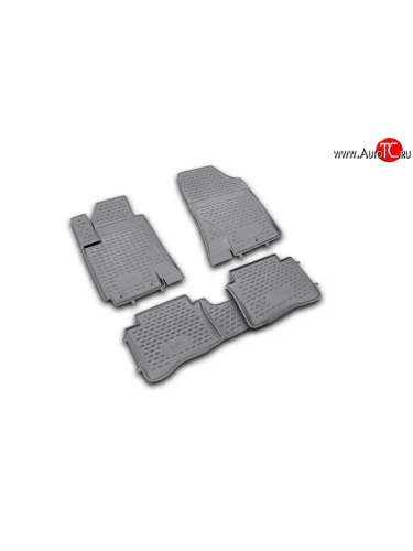 Коврики в салон Element 4 шт. (полиуретан) Hyundai i20 PB хэтчбэк дорестайлинг (2008-2012)