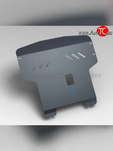 Защита картера двигателя Novline (1.2/1.4/1.6, МКПП/АКПП, 3 мм) Hyundai i20 PB хэтчбэк дорестайлинг (2008-2012)