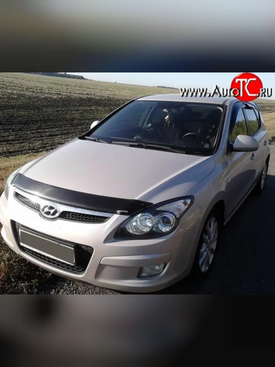 Дефлектор капота NovLine Hyundai I30 FD универсал дорестайлинг (2007-2010)  в Самаре Самарской области
