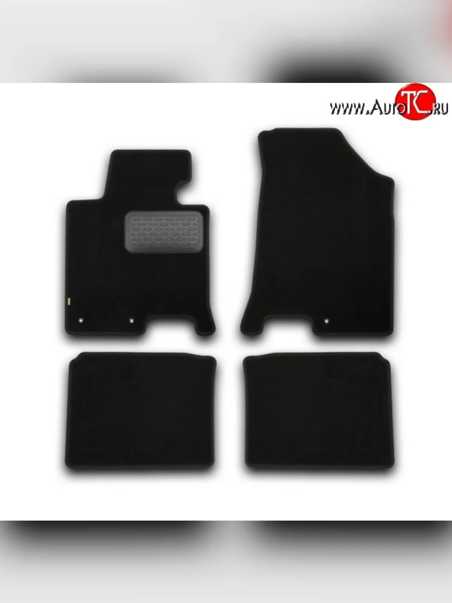 Комплект ковриков в салон седан (АКПП) Element 4 шт. (текстиль) Hyundai I40 1 VF дорестайлинг седан (2011-2015)  с доставкой в г. Керчь
