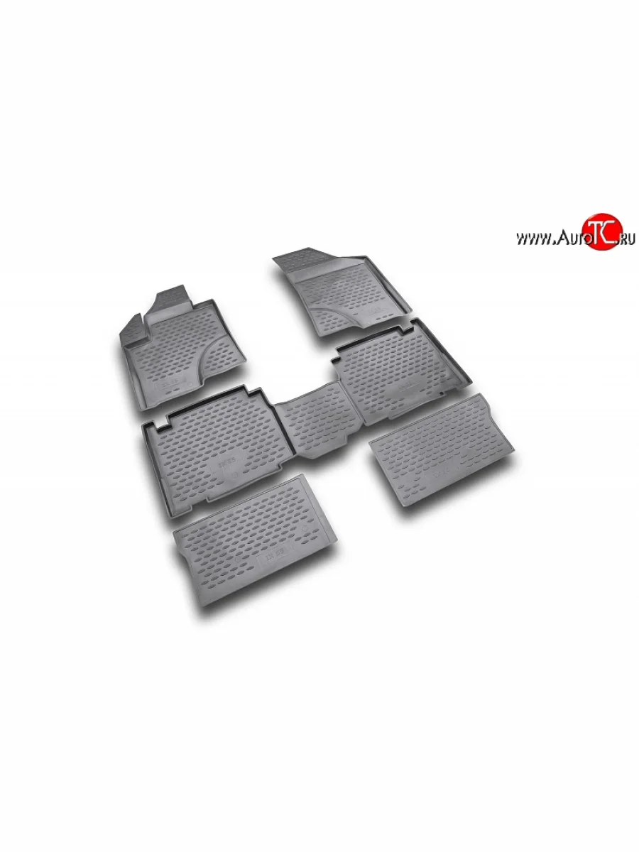 Коврики в салон Element 4 шт. (полиуретан) Hyundai IX55 EN (2006-2013)  в Перми Пермском крае